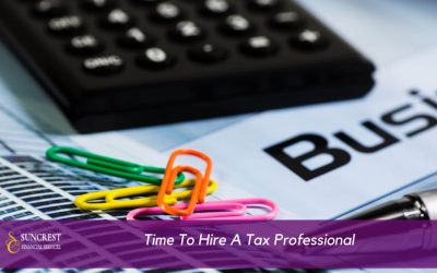 Is This The Acceptable Time To Hire A Tax Professional